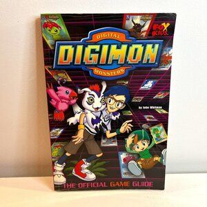 ⭐4 FOR $20⭐ Digimon Digital Monsters Official Game Guide 2000